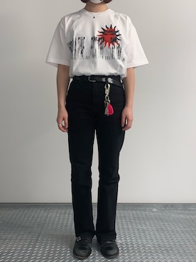 「RICHARDSON（リチャードソン）のアイテム」を使った、yueさん（レディース・160cm）の春コーディネート