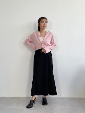 「quartierglam（カルチェグラム）のアイテム」を使った、島津（shimazu)さん（レディース・160cm）の春コーディネート