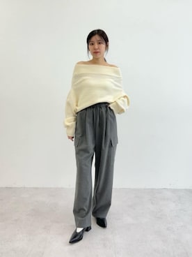 島津（shimazu)さん（レディース・160cm）の冬コーディネート