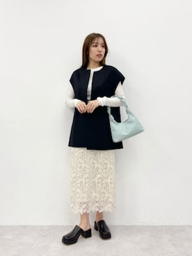 島津(shimazu)さん(レディース・160cm)の冬コーディネート