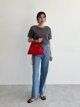 島津(shimazu)さん(レディース・160cm)の夏コーディネート