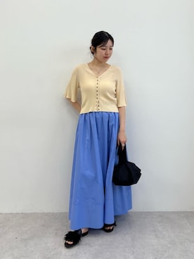 島津（shimazu)さん（レディース・160cm）の春コーディネート