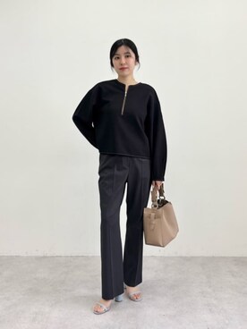 島津（shimazu)さん（レディース・160cm）の春コーディネート