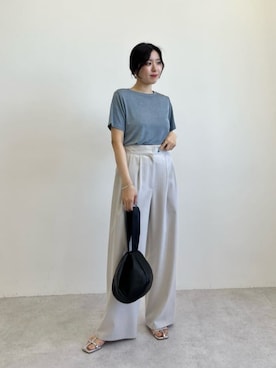 島津（shimazu)さん（レディース・160cm）の夏コーディネート