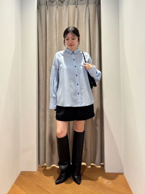 EMMEL REFINES＞EM 2タック コクーン ショートパンツ（スラックス