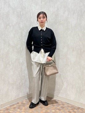 島津（shimazu)さん（レディース・160cm）の秋コーディネート