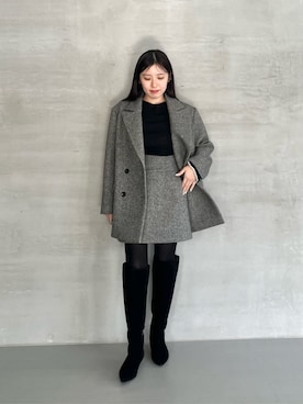 島津(shimazu)さん(レディース・160cm)の秋コーディネート