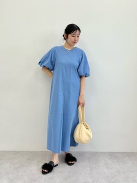 「quartierglam（カルチェグラム）のアイテム」を使った、島津（shimazu)さん（レディース・160cm）の春コーディネート