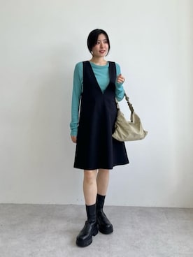 島津（shimazu)さん（レディース・160cm）の夏コーディネート