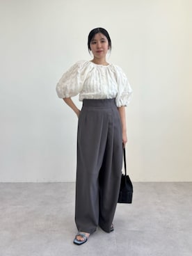 島津(shimazu)さん(レディース・160cm)の春コーディネート