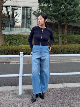 島津（shimazu)さん（レディース・160cm）の冬コーディネート