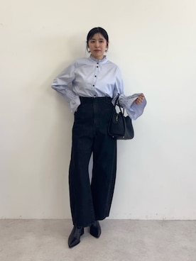 島津（shimazu)さん（レディース・160cm）の冬コーディネート