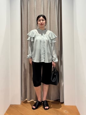 島津（shimazu)さん（レディース・160cm）の春コーディネート