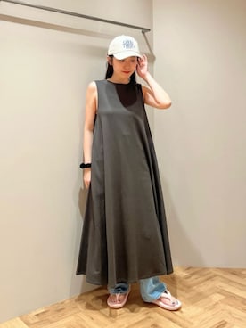 島津（shimazu)さん（レディース・160cm）の夏コーディネート