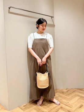 島津(shimazu)さん(レディース・160cm)の春コーディネート