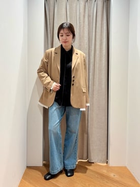 島津（shimazu)さん（レディース・160cm）の冬コーディネート