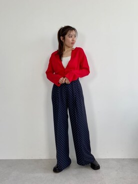 島津(shimazu)さん(レディース・160cm)の春コーディネート