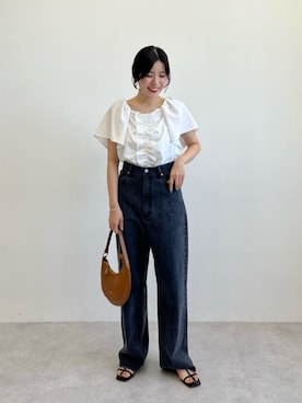 島津（shimazu)さん（レディース・160cm）の夏コーディネート