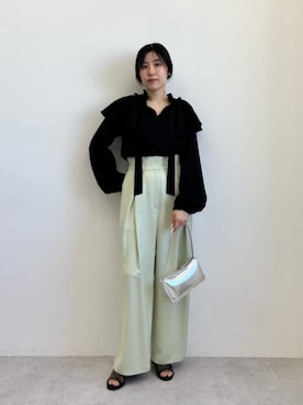 島津(shimazu)さん(レディース・160cm)の春コーディネート