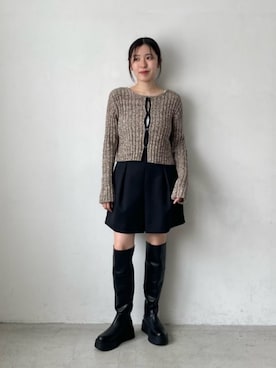 島津（shimazu)さん（レディース・160cm）の夏コーディネート