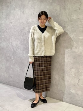 島津（shimazu)さん（レディース・160cm）の秋コーディネート