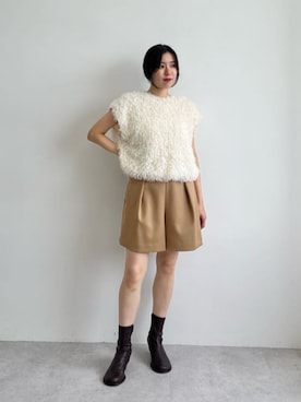 島津(shimazu)さん(レディース・160cm)の秋コーディネート