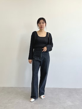 島津(shimazu)さん(レディース・160cm)の冬コーディネート