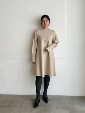 島津（shimazu)さん（レディース・160cm）の冬コーディネート