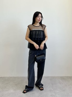 島津（shimazu)さん（レディース・160cm）の夏コーディネート