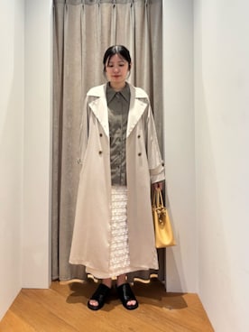 島津（shimazu)さん（レディース・160cm）の春コーディネート