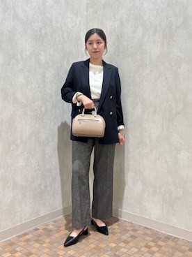 「アイテム（Tシャツ/カットソー、その他）」を使った、島津（shimazu)さん（レディース・160cm）の秋コーディネート