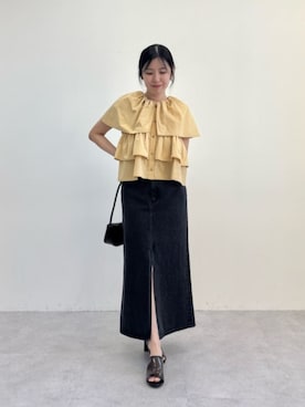 島津（shimazu)さん（レディース・160cm）の春コーディネート