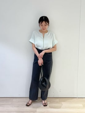 島津（shimazu)さん（レディース・160cm）の夏コーディネート