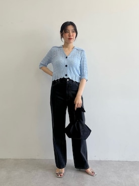 島津(shimazu)さん(レディース・160cm)の夏コーディネート