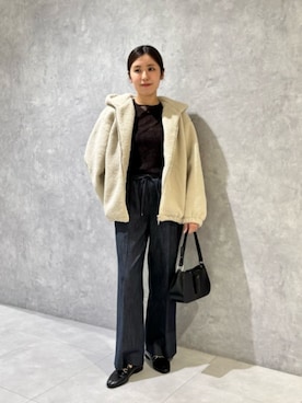 「ベーシック/トラッド」｜島津（shimazu)さん（レディース・160cm）の秋コーディネート