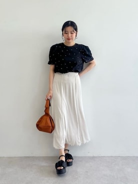 島津(shimazu)さん(レディース・160cm)の夏コーディネート