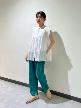 島津(shimazu)さん(レディース・160cm)の夏コーディネート