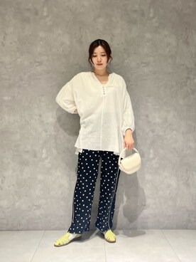 島津(shimazu)さん(レディース・160cm)の春コーディネート