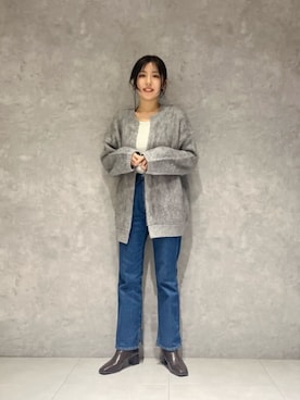 島津（shimazu)さん（レディース・160cm）の秋コーディネート