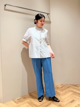 島津（shimazu)さん（レディース・160cm）の春コーディネート