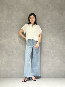 「骨格_ナチュラル」｜島津（shimazu)さん（レディース・160cm）の春コーディネート