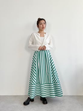 島津(shimazu)さん(レディース・160cm)の春コーディネート