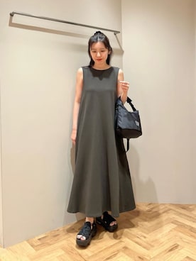 島津（shimazu)さん（レディース・160cm）の夏コーディネート