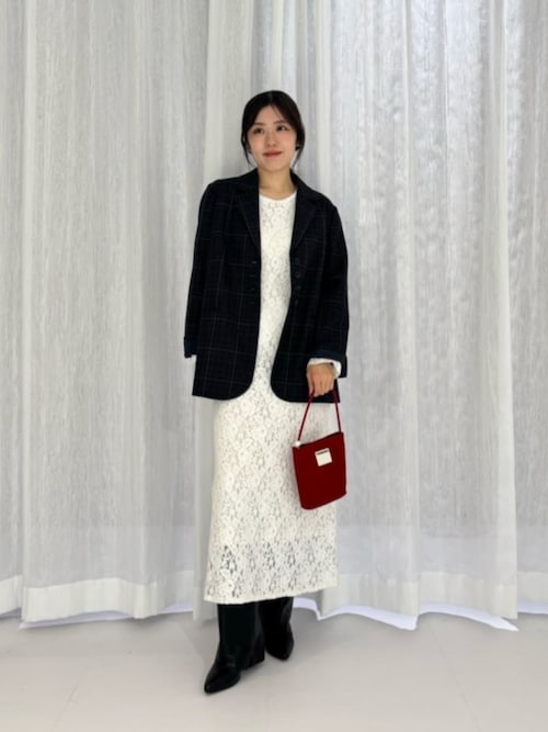 EMMEL REFINES＞EM グレンチェック テーラード ジャケット（テーラード