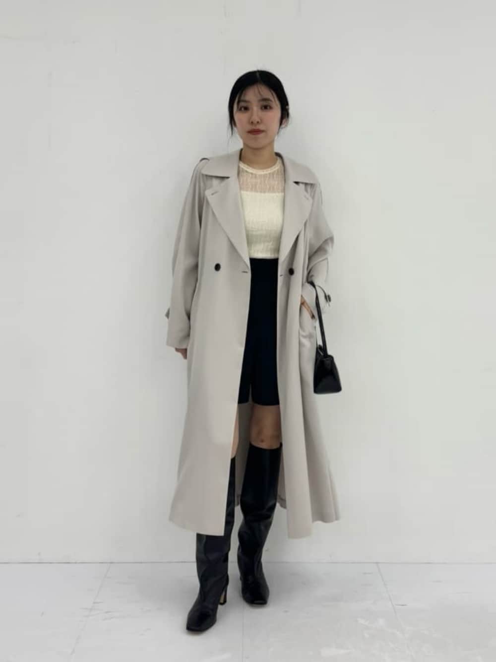 ＊EMMEL REFINESトレンチコート＊ UNITED ARROWS LTD. OUTLET｜<EMMEL REFINES>EM ベルテッド チン