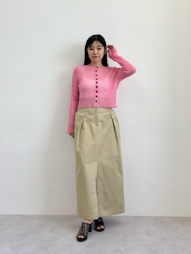 島津（shimazu)さん（レディース・160cm）の冬コーディネート