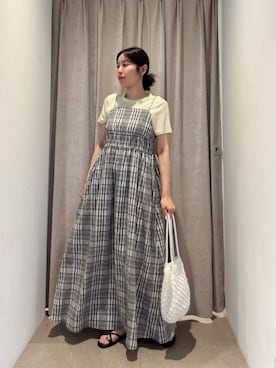 島津（shimazu)さん（レディース・160cm）の夏コーディネート