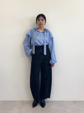 島津（shimazu)さん（レディース・160cm）の冬コーディネート