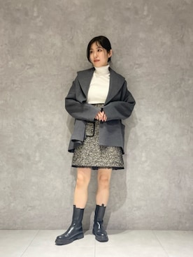 島津（shimazu)さん（レディース・160cm）の秋コーディネート