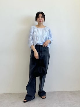 島津（shimazu)さん（レディース・160cm）の夏コーディネート